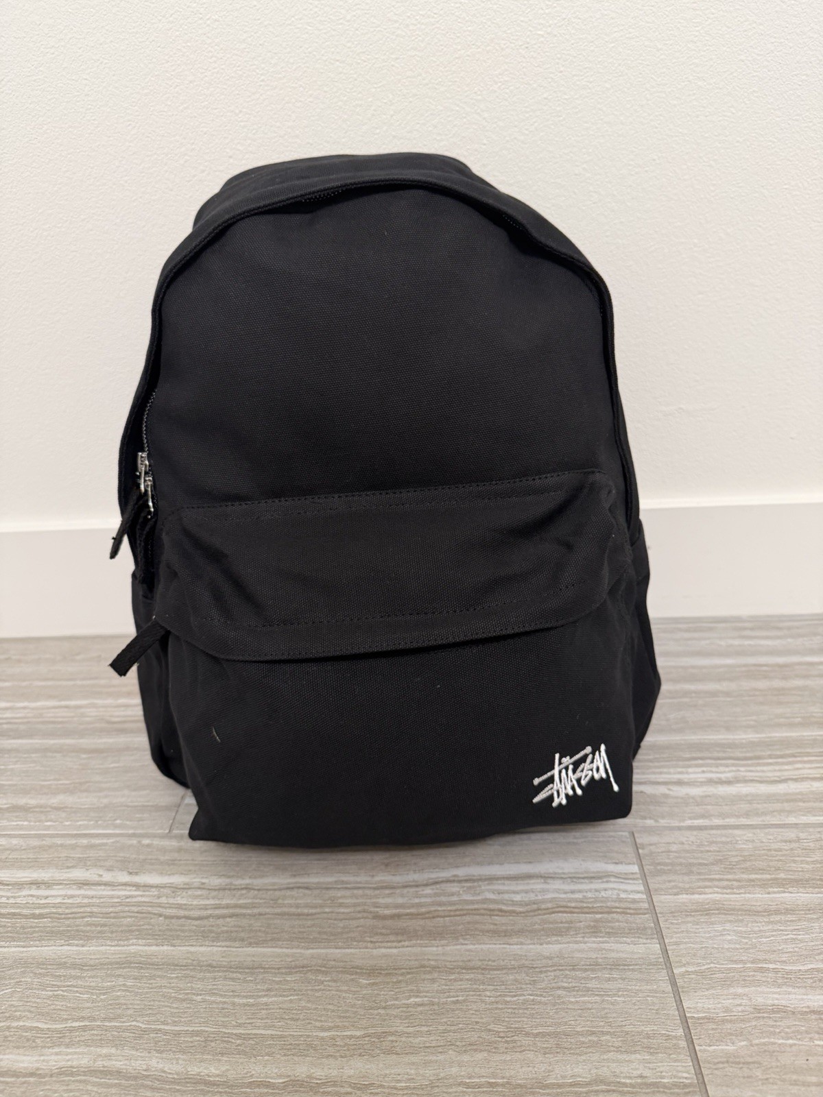 Stussy Canvas Backpack School Bag 100% Authentic Brand New