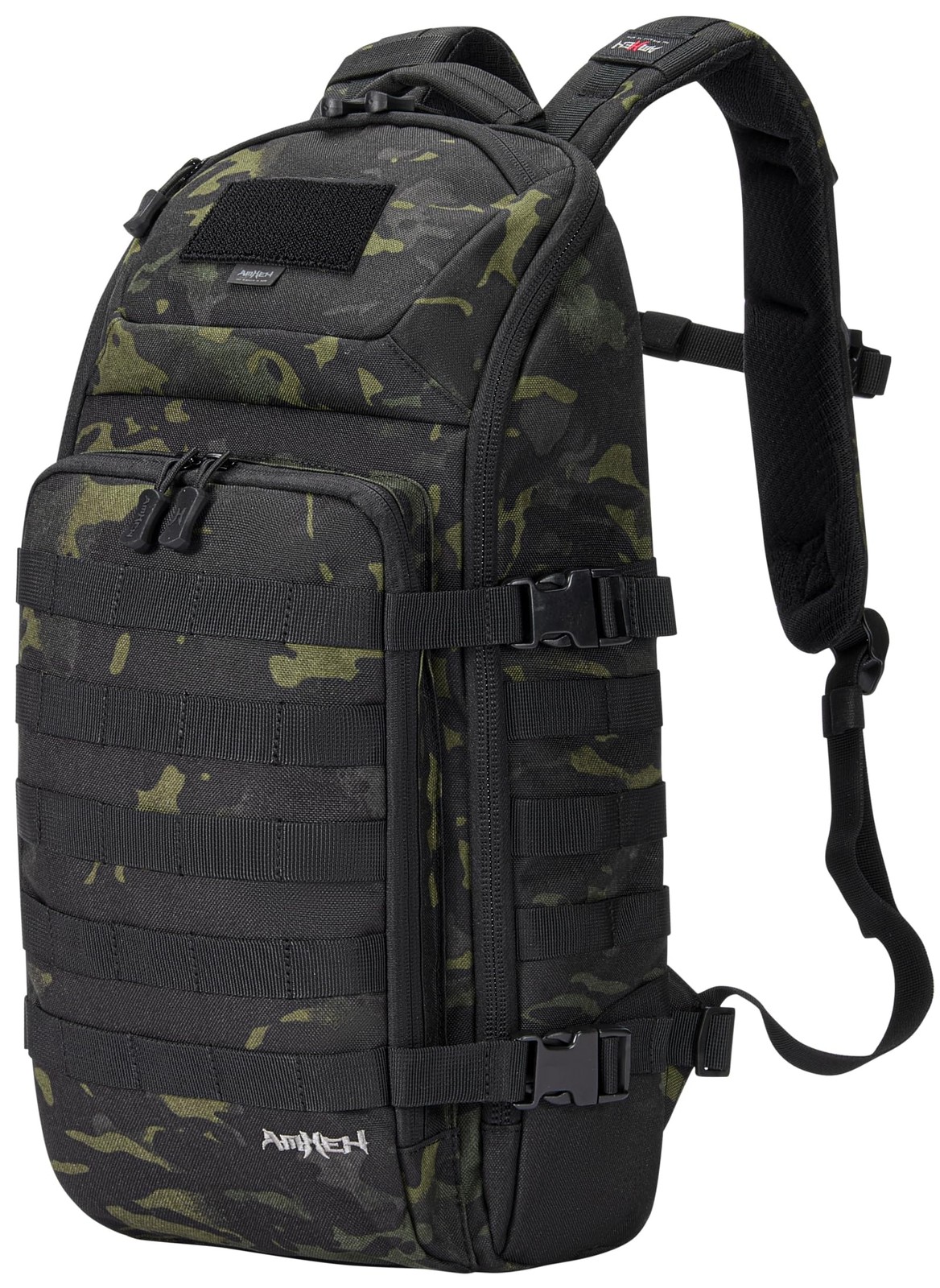 20L 1050D Urban Tactical Laptop Backpack, 13 Inch, Black Camo
