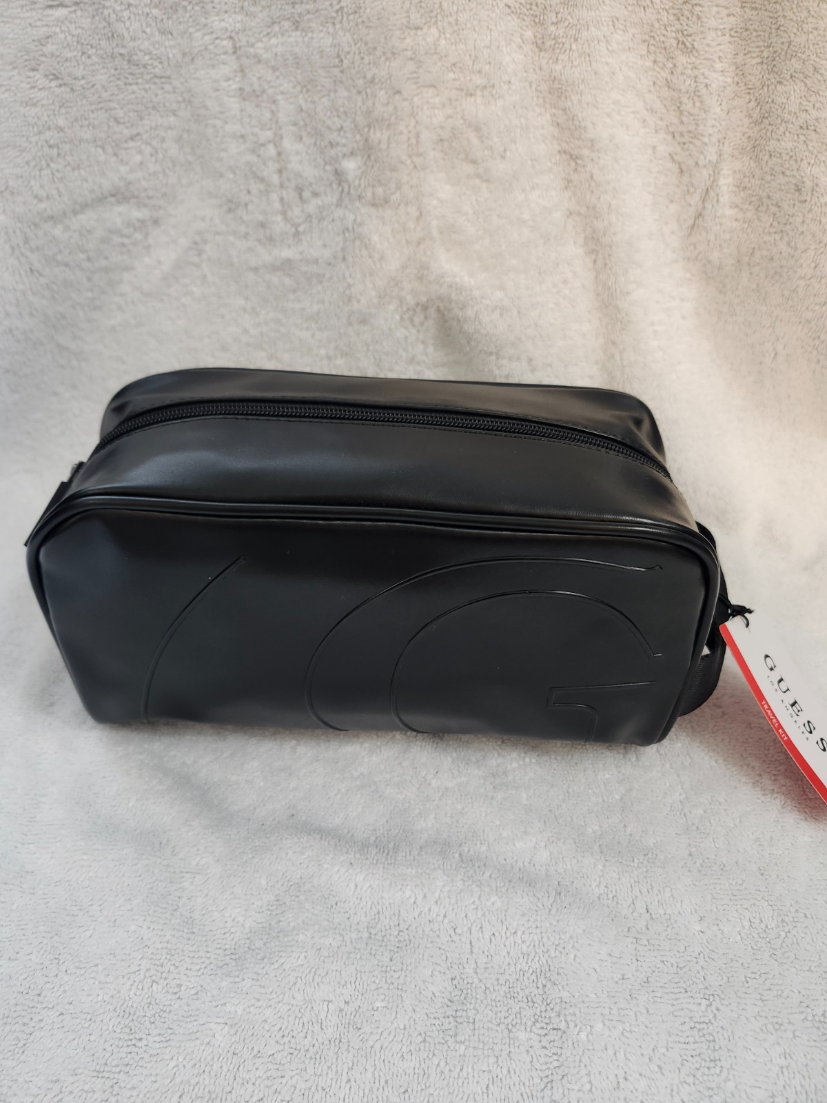 GUESS Black Travel Kit Bag Toiletry Case RN129919 NWT Men/Unisex