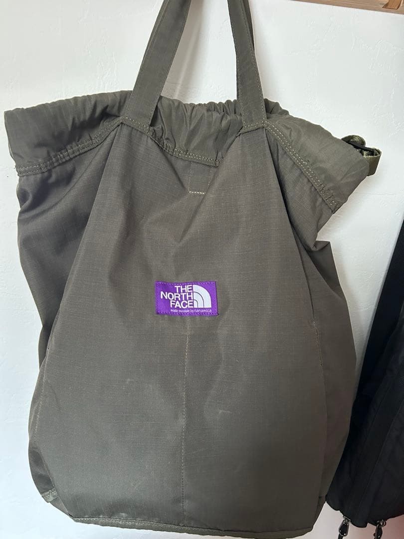 THE NORTH FACE Purple Label Mountain Wind Day Pack Backpack Faint Stain