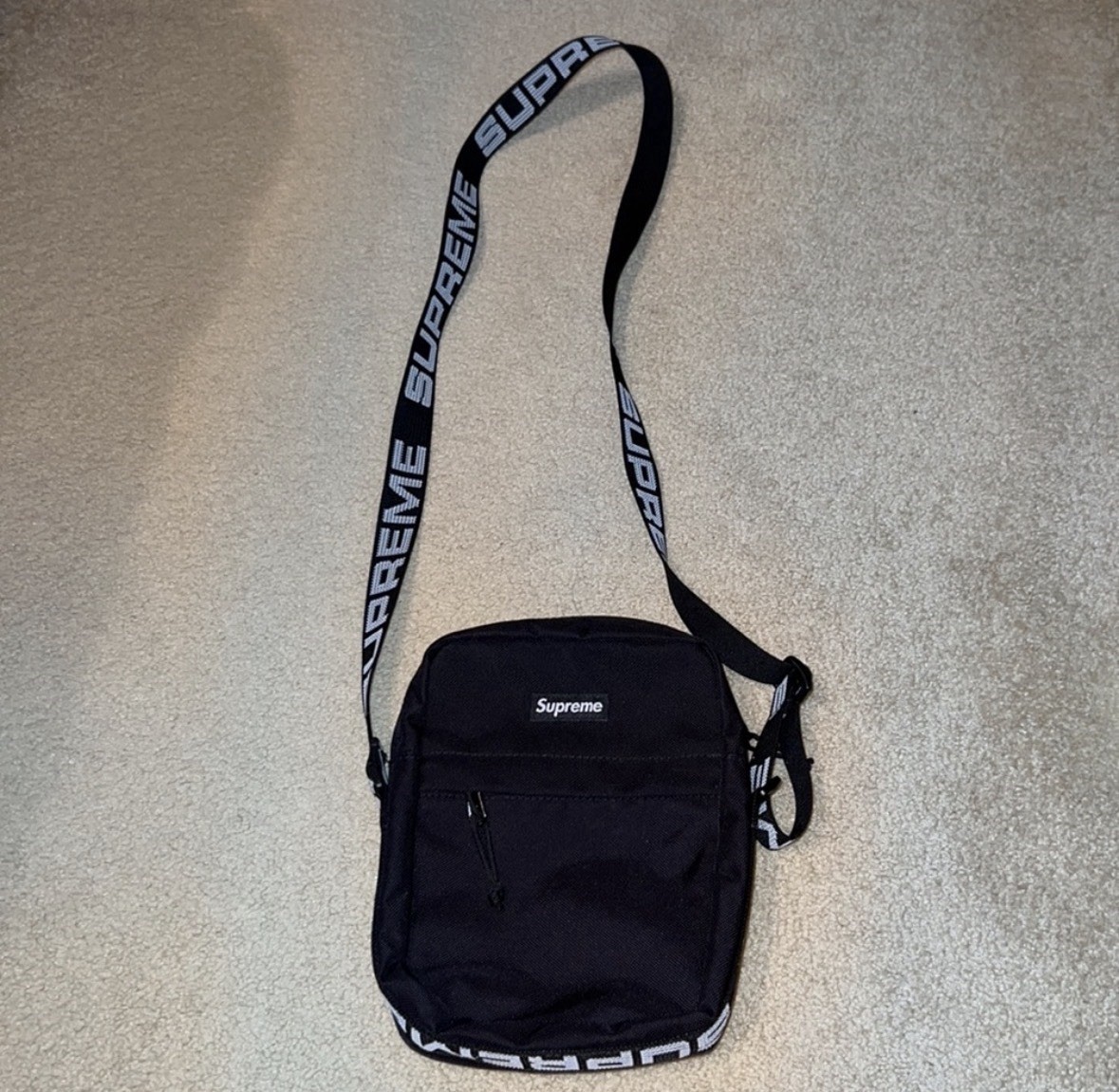 Supreme SS18 Shoulder Bag – Black