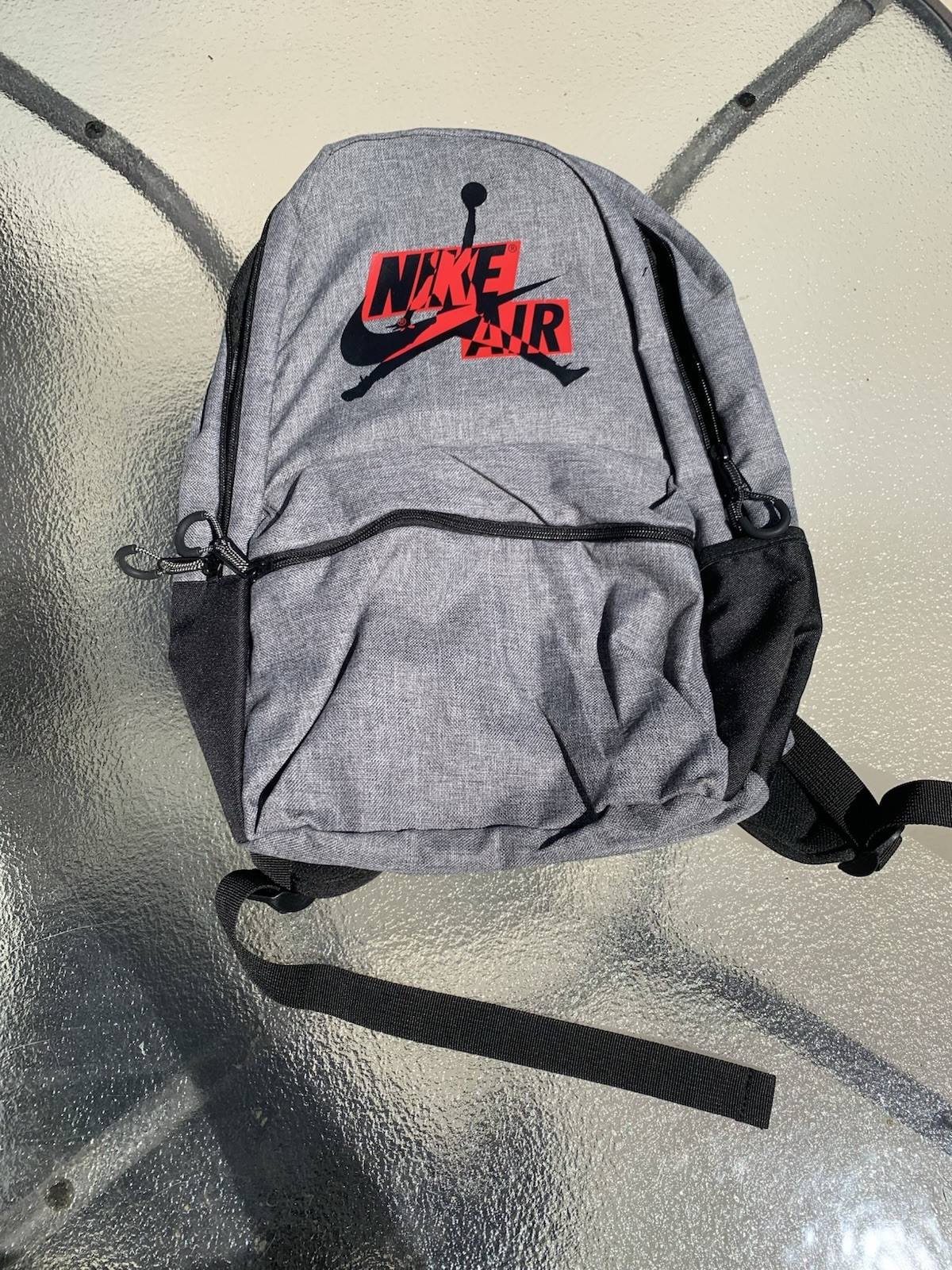 Nike Air Jordan Jumpman Carbon Heather Large Boys/ Men’s Backpack 9A0381-GEH