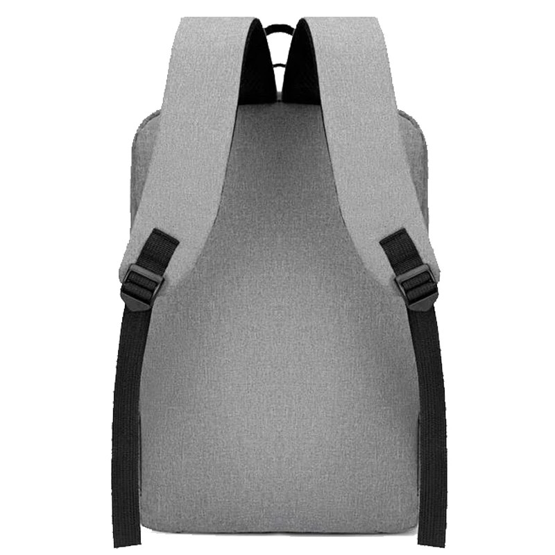 Neutral School Backpack Men Women Business Industrial Style Travel Laptop Bag