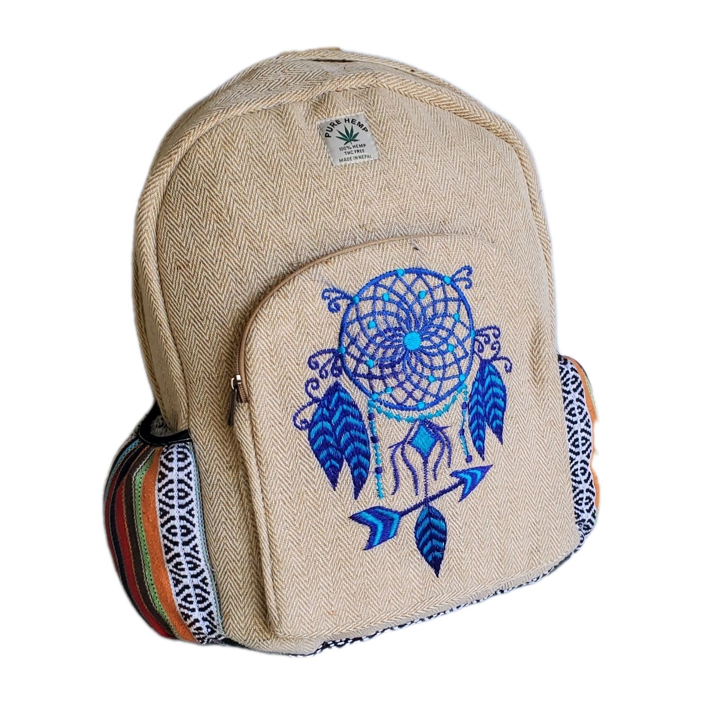 Large Pure Hemp Backpack