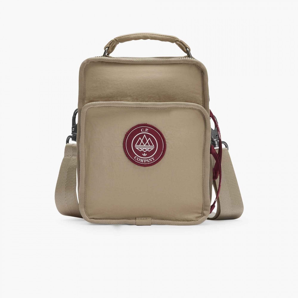 Adidas x C. P. Company SPZL Grisdale Bag Beige Solid Crossbody Unisex Adults