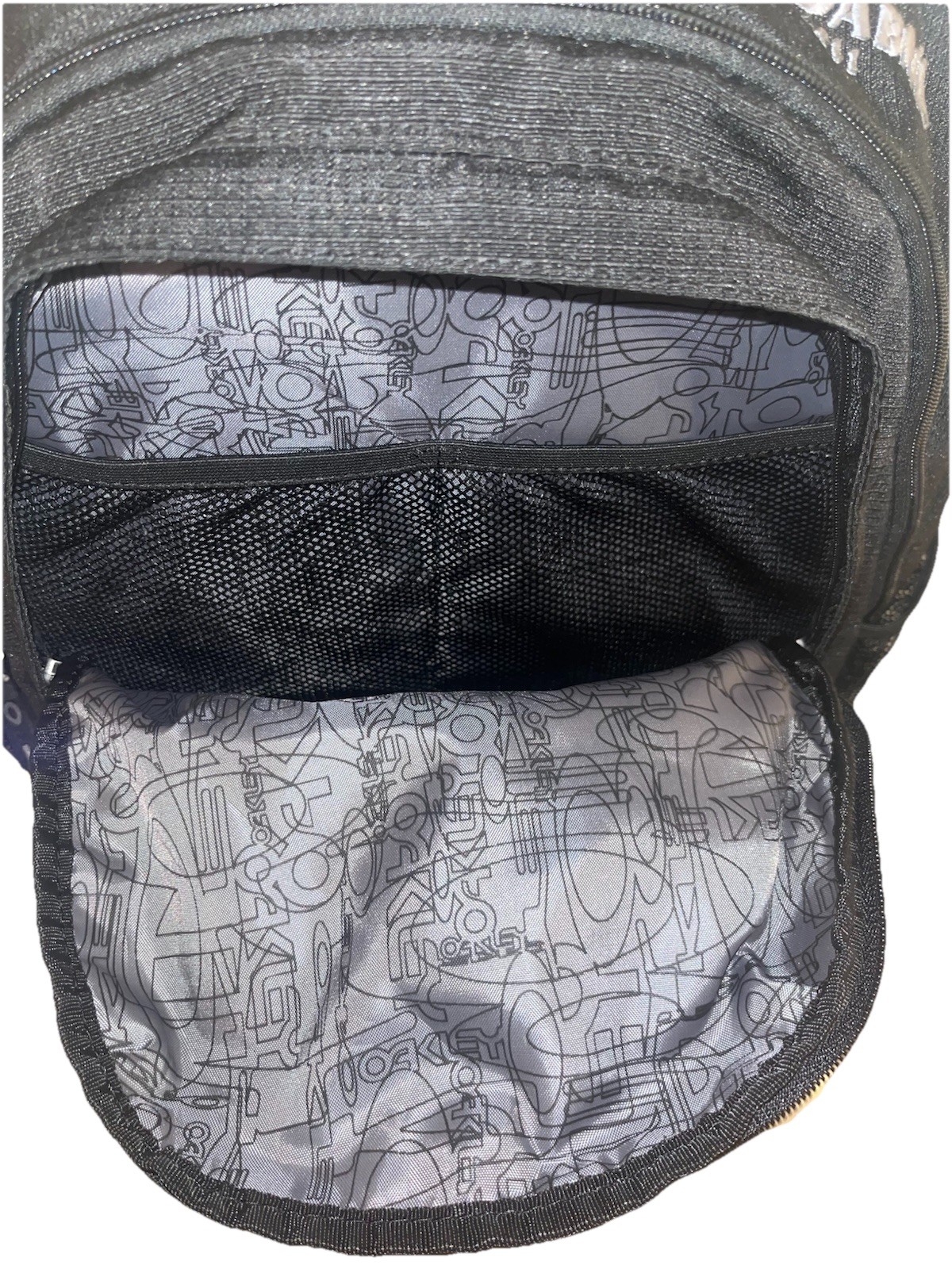 Oakley Flak Pack XL Backpack Gray /Black Laptop Hiking Gorpcore Co. Travel Bag
