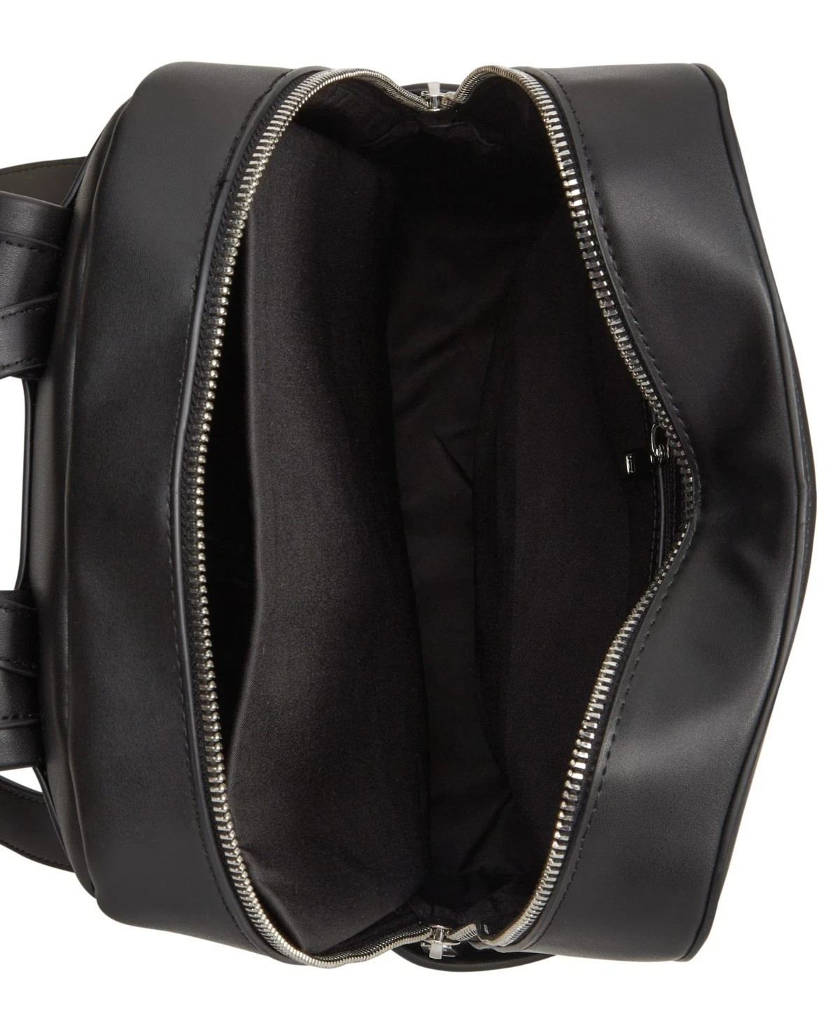 ALFANI Backpack Black Faux Leather Workwear Travel Business School $99