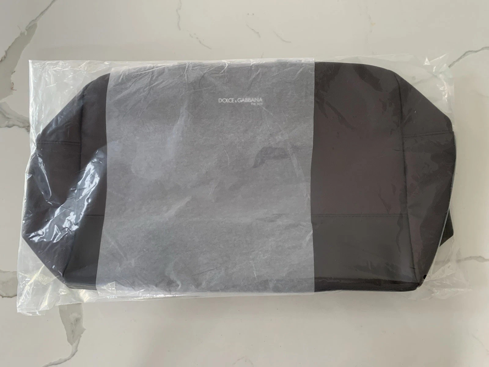 Dolce & Gabbana The One Dark Brown weekender gym DUFFLE BAG NEW