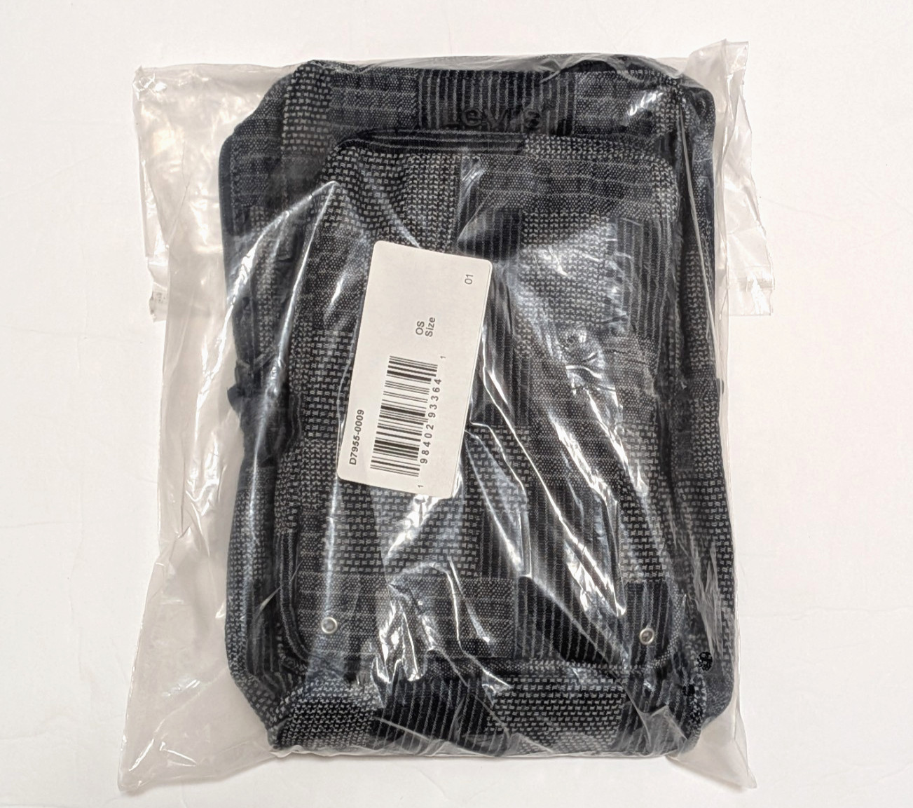 *New* LEVIS Denim Sling Bag Crossbody Pack Utility Zip Backpack (12 x 8 x 3in)