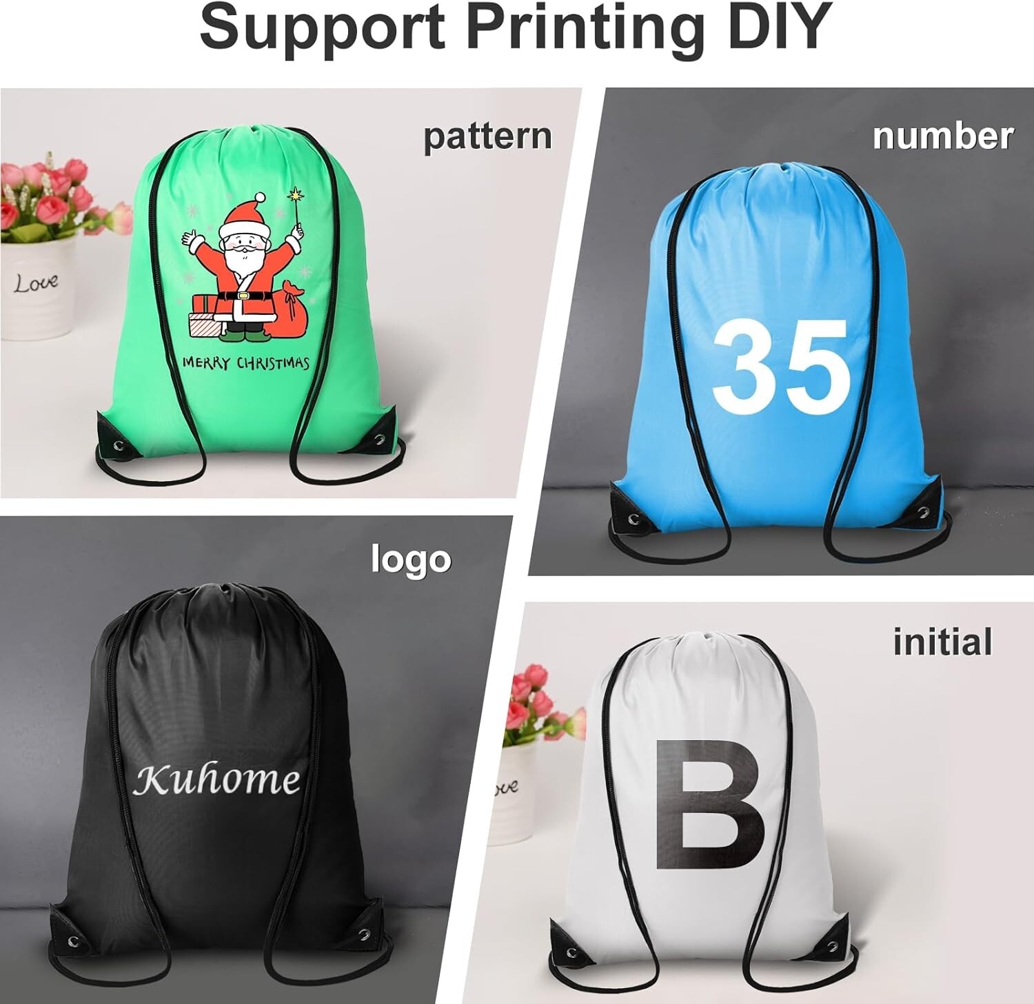 Vibrant 120-Piece Drawstring Bags – Versatile Nylon Cinch Sacks for Any Occasion