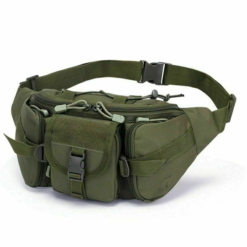 Utility Tactical Waist Fanny Pack Pouch Military Camping Hiking Belt Bag