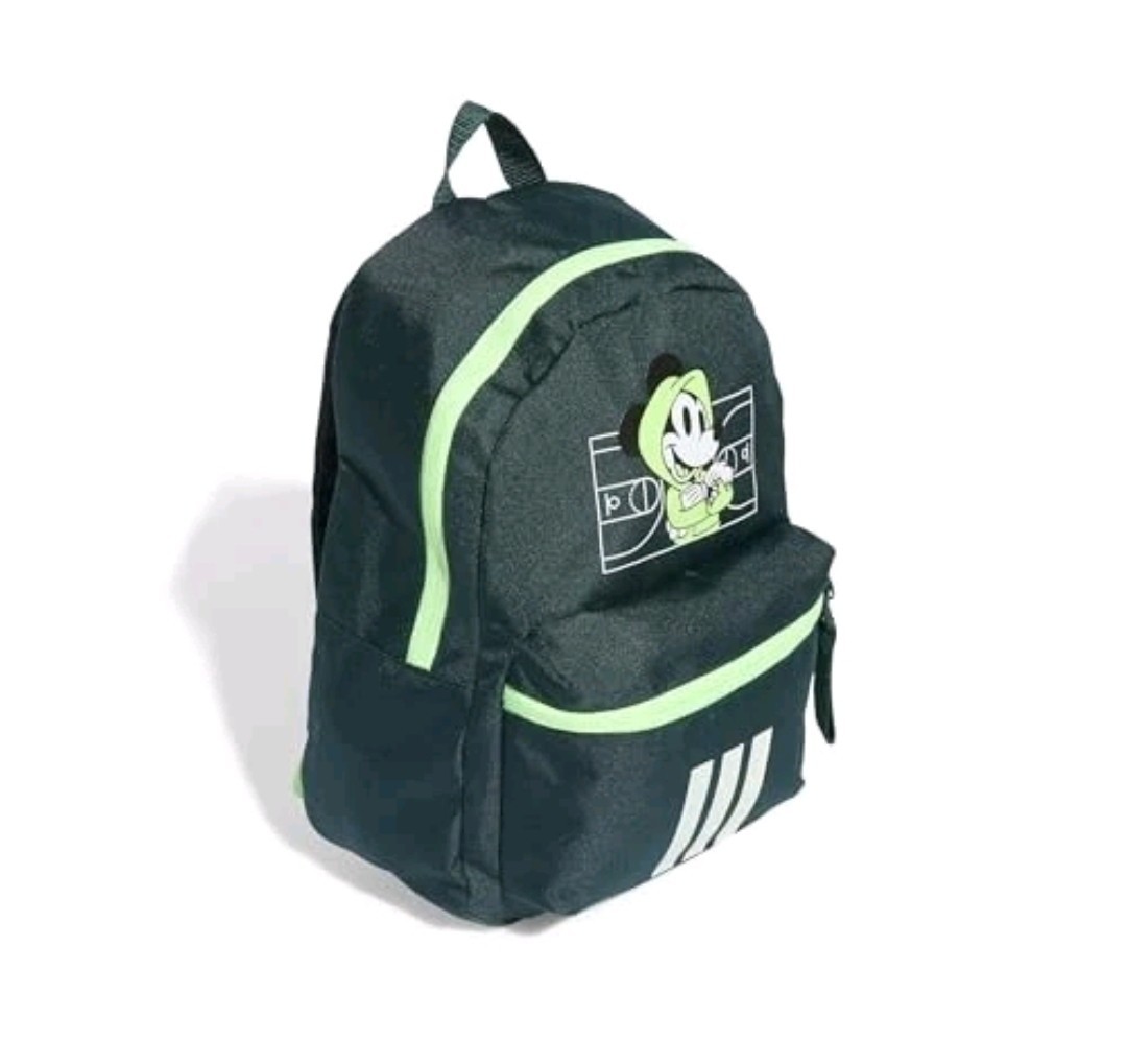 Adidas Kids’ Mickey Mouse Backpack Aurora Ivy/Lime Green/White JM1824 Basketball