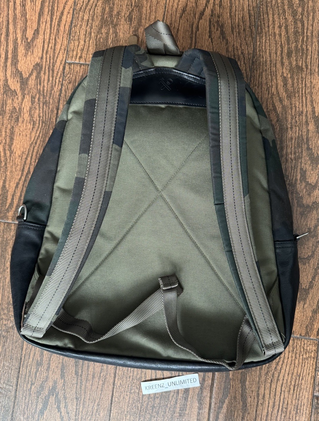 RARE $350 Billy Kirk Standard Issue Backpack in 10 oz. Waxed Canvas – 297 Camo