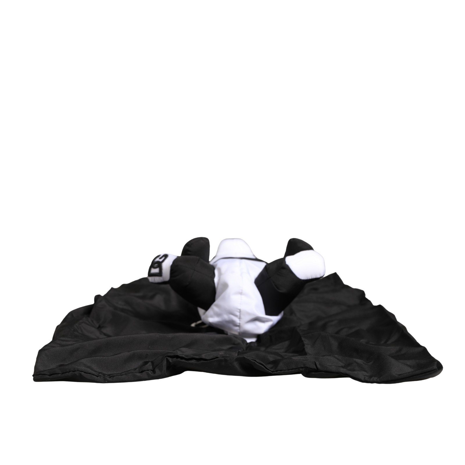 DOLCE & GABBANA Bag Men Black Polyester Panda Stuffed Ecobag Tote Borse 800usd