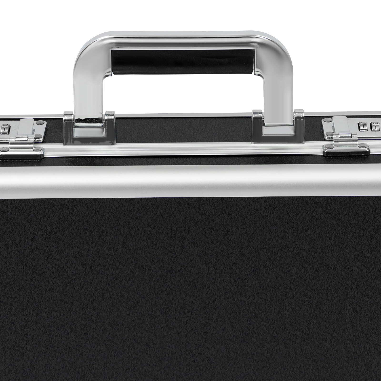 Aluminum Hard Case Big Capacity with Combination Lock Briefcase with Pocket