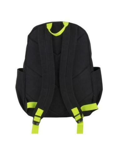 Trailmaker Pro Backpack, Black/Yellow Side Pockets & Adjustable Padded Straps