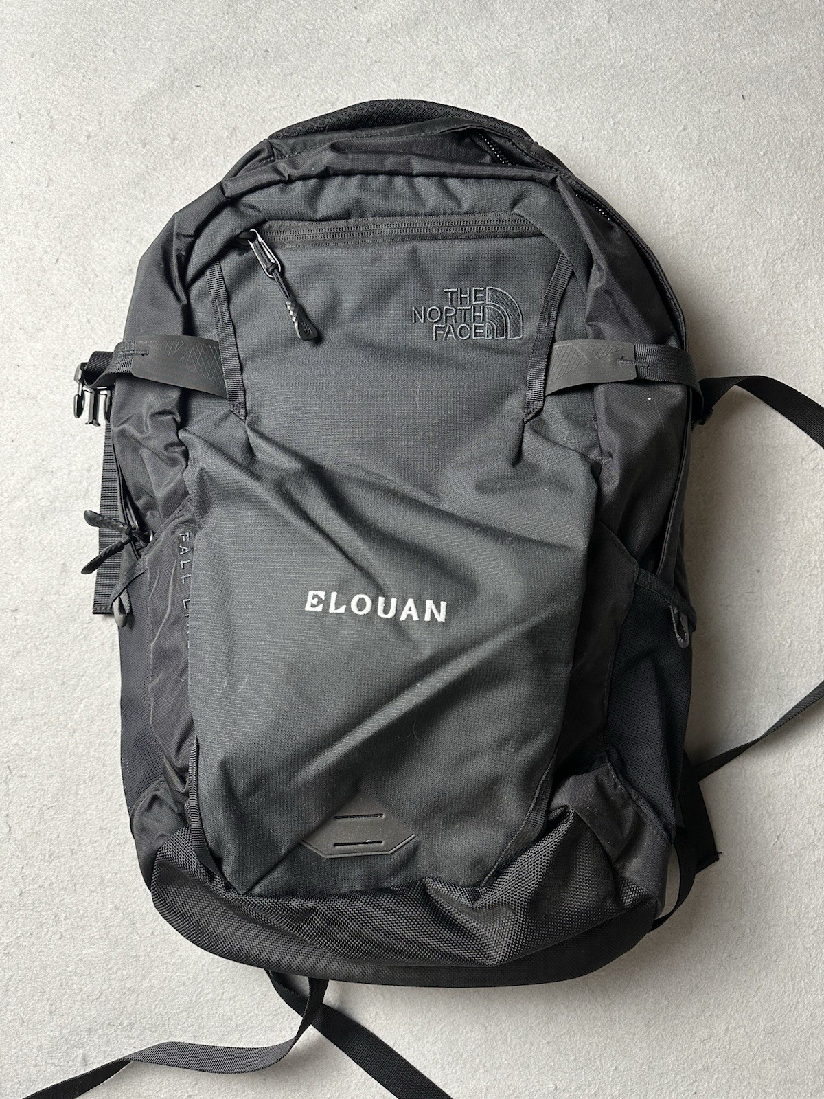 The North Face Fall Line Men’s Backpack Elouan Wine 15” Laptop Black/28 Litre