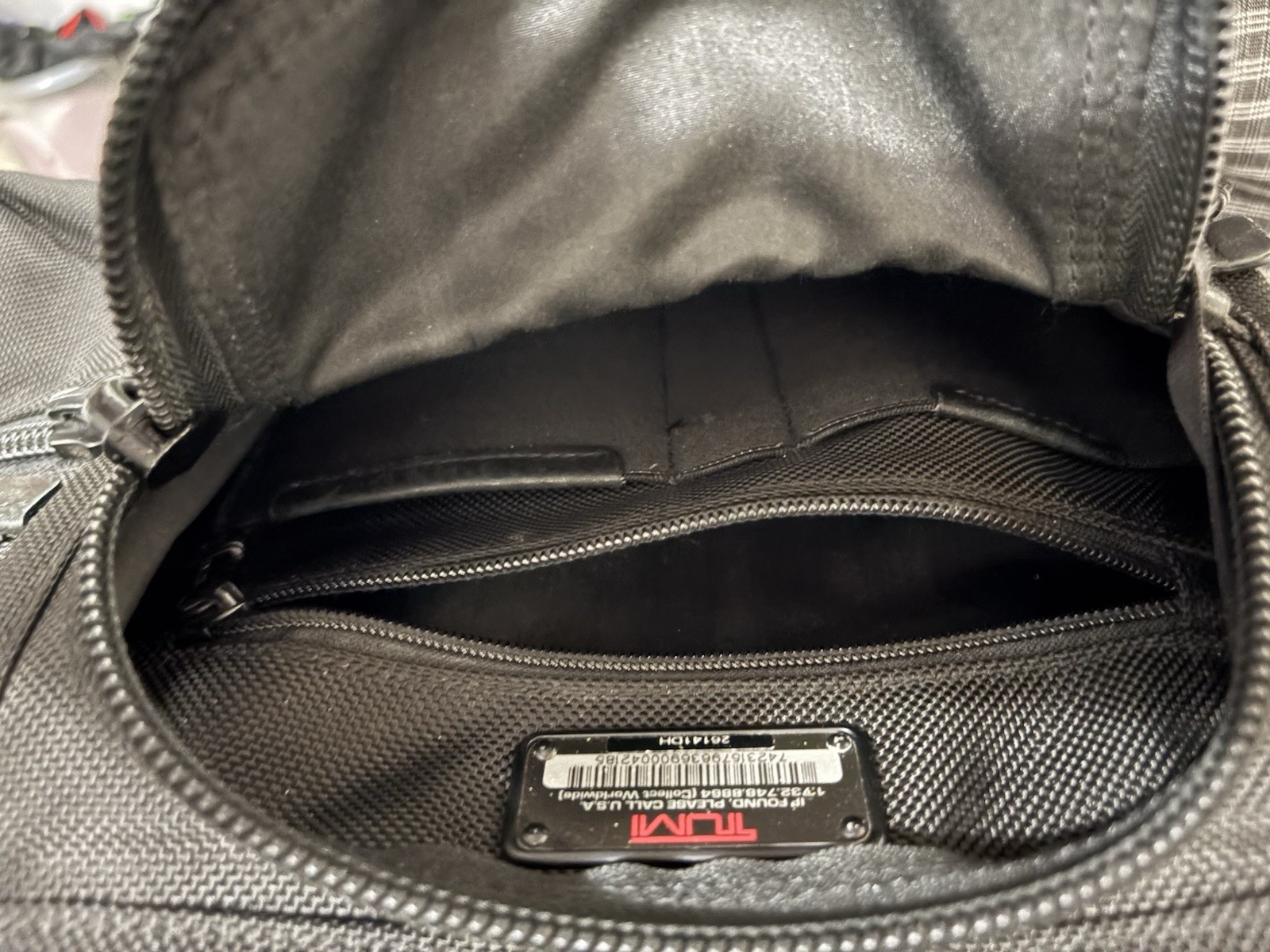 TUMI ALPHA 3 Computer-Laptop Briefcase Bag w/strap Travel Nylon Quality Bag Tumi