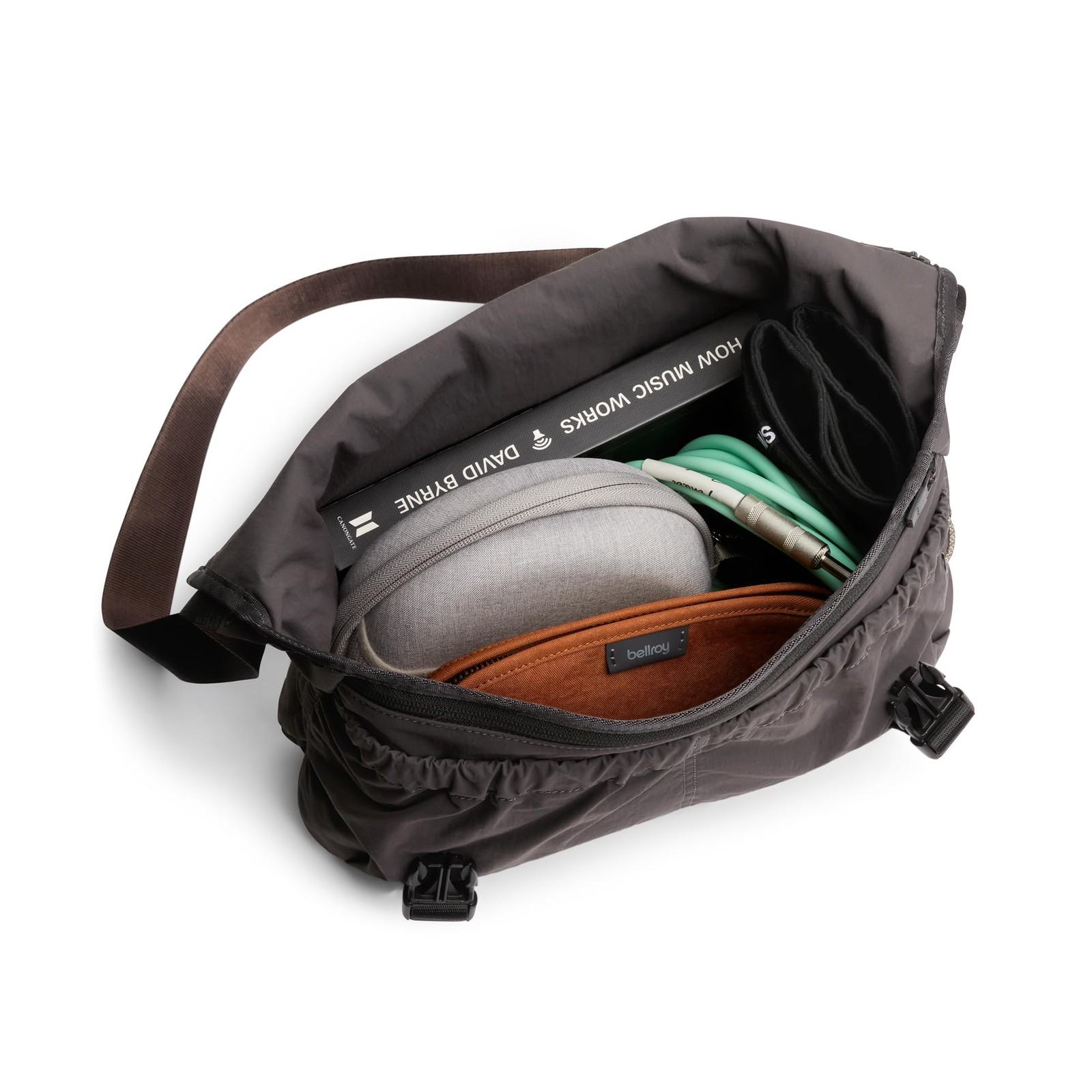 Cinch Messenger (12 liter lightweight shoulder bag, water-resistant fabric, e…