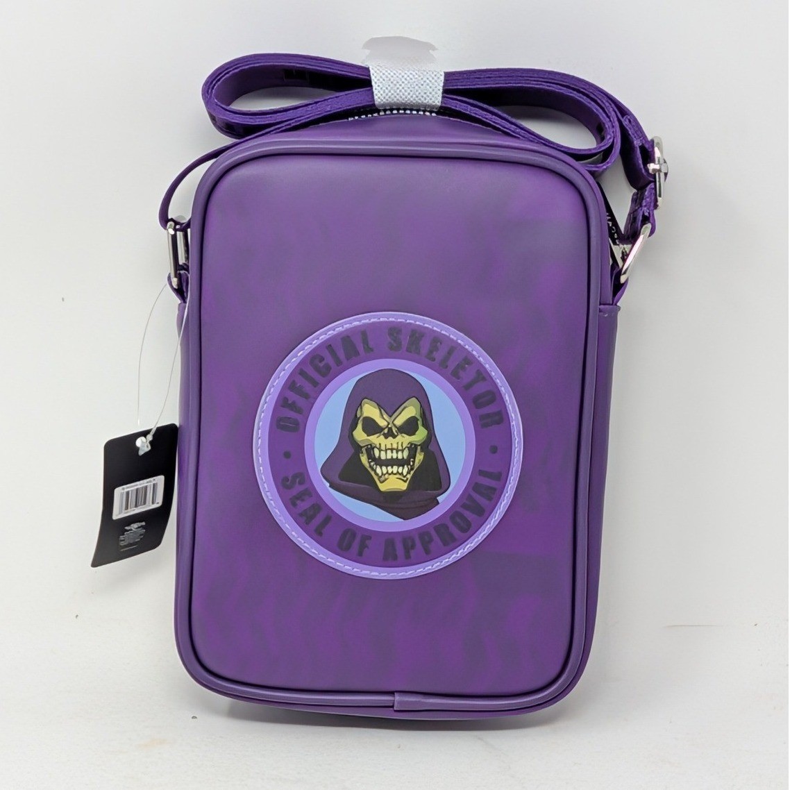 Buckle-Down Masters of the Universe Skeletor Crossbody Bag Purple New with Tags