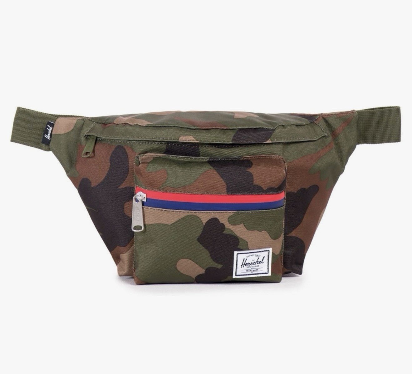 Herschel Supply CO Seventeen Hip Sport Belt Bag Woodland Camouflage Fanny Pack
