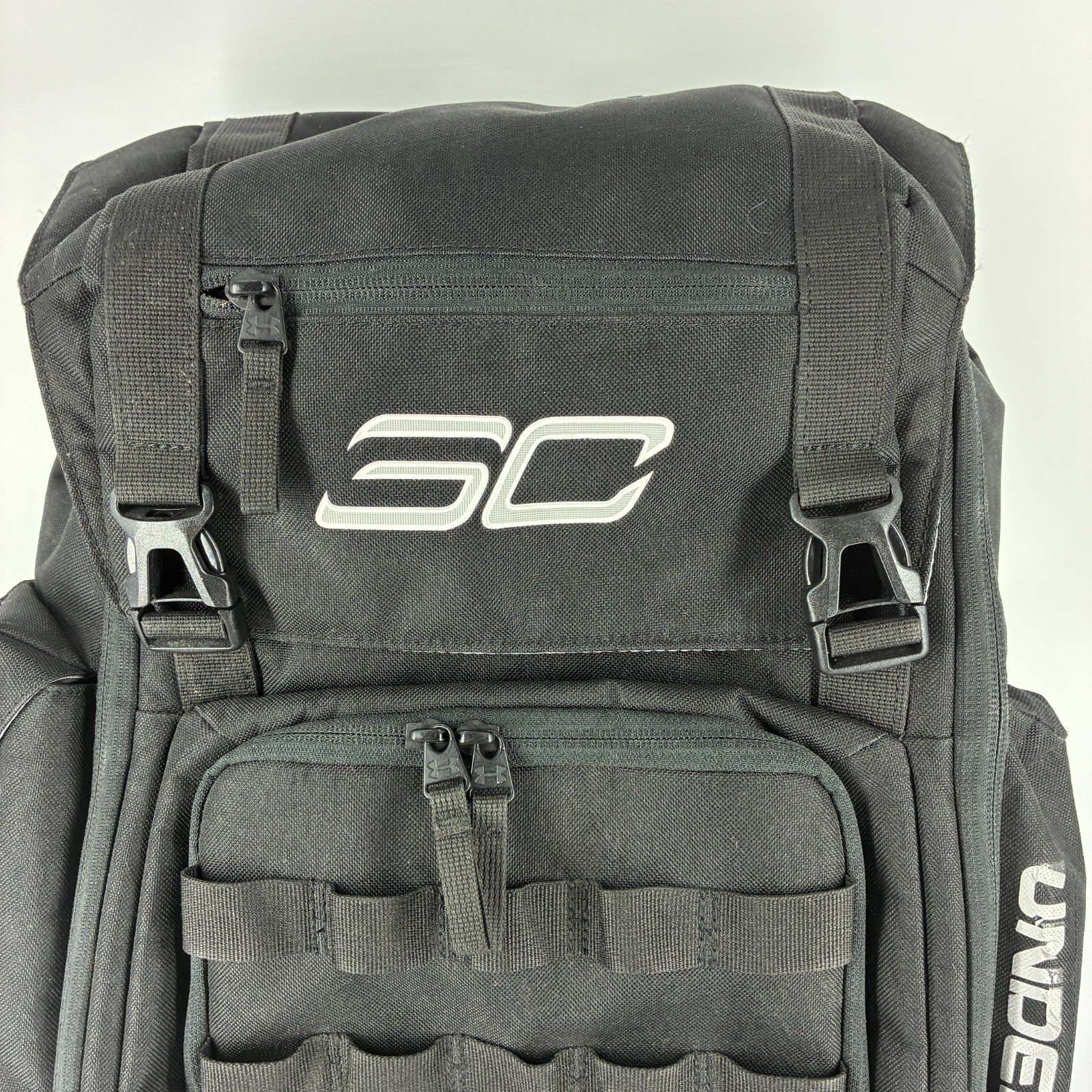 Under Armour Steph Curry Backpack SC30 OSFA Large Adult Storm Bag Black Tactical