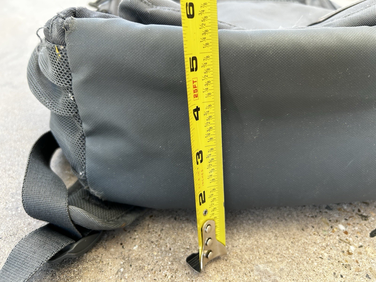 Nike Utility Speed Training Backpack Gray with Yellow Handle Gym Athletic