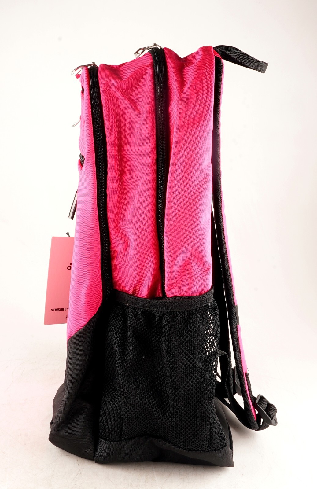 *Adidas Striker II Team Backpack Pink Black Multiple Pockets