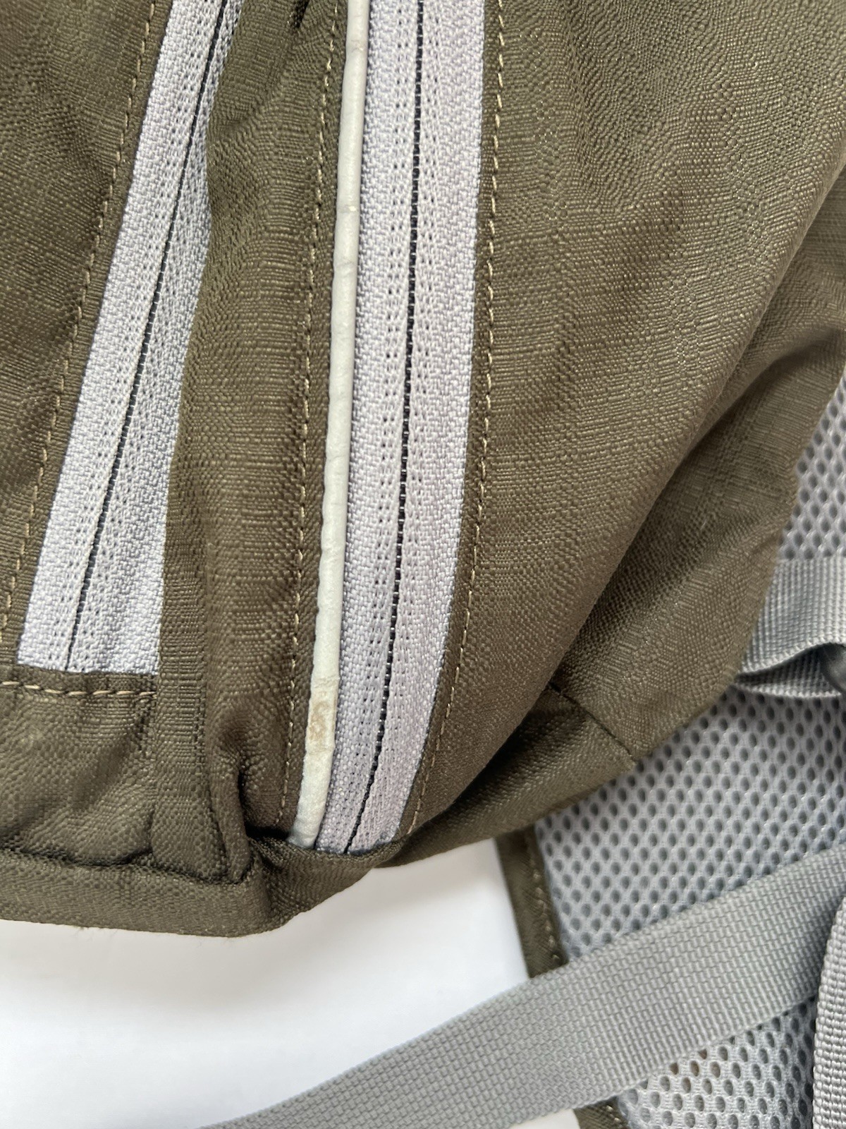 Eddie Bauer Sling Backpack Dark Gray w/Light Gray Trim Crossbody Daypack Hiking
