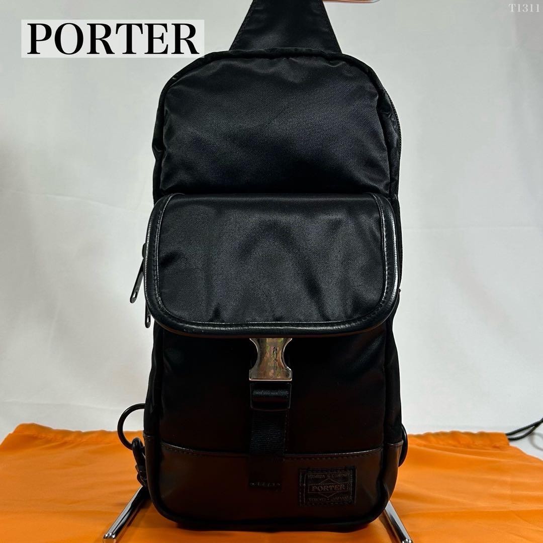 Porter Storm Yoshida Bag Body Nylon Pvc Shoulder Men Rare yoshida kaban Model