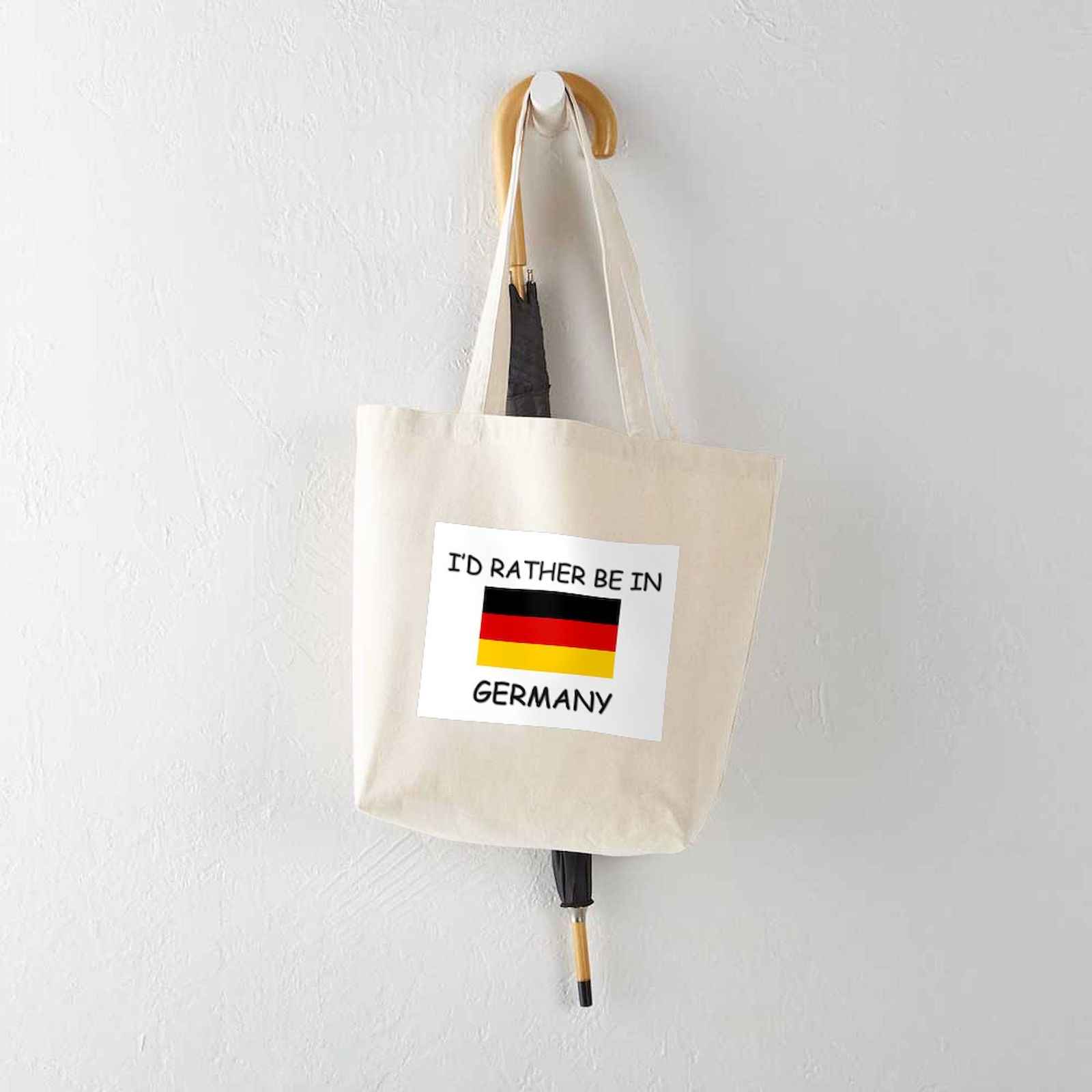 CafePress I’d Rather Be In Germany Tote Bag (328148110)