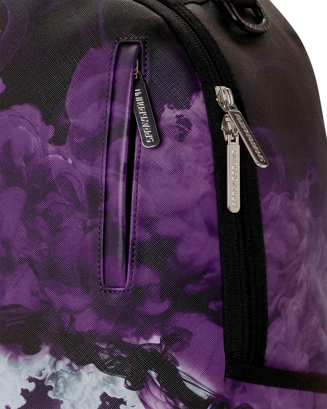 Sprayground Shadow Fade Purple Backpack🔥New Black Bookbag School Travel Bag