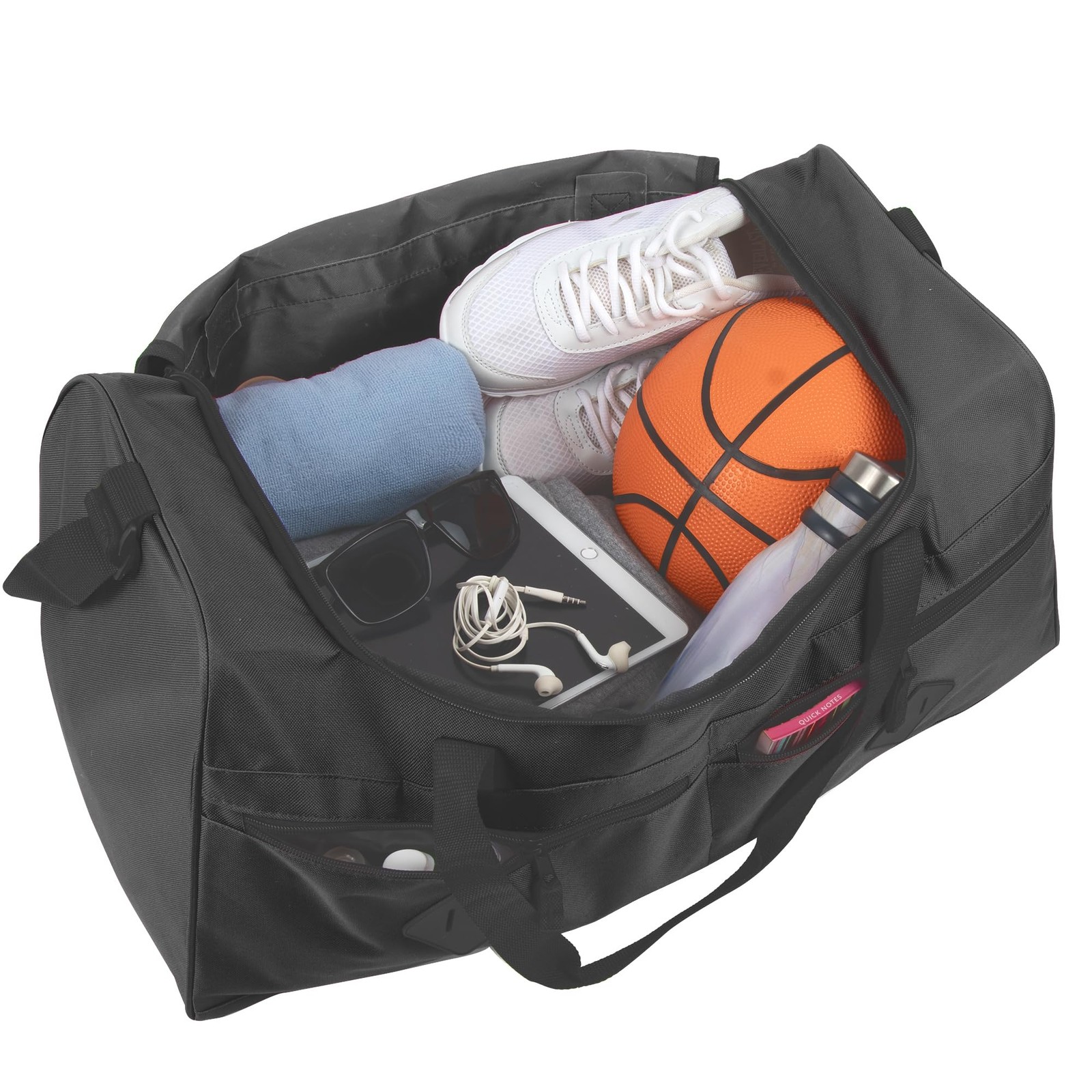 Multi Pocket Duffle Bag 24 Inch 55 Liter for Men & Women – Gym, Travel, Sports
