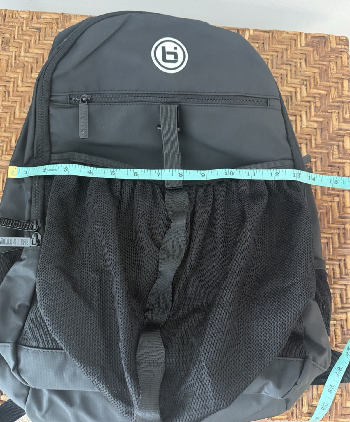 Sold Out~Ball Is Life Prime Basketball Backpack W/Pocket For Ball or Shoes Rare