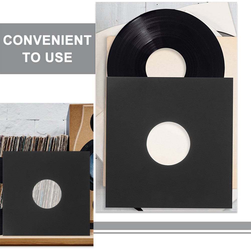 6 Pcs Vinyl Record Cardboard Jacket Protector Sleeve Album Outer for Records