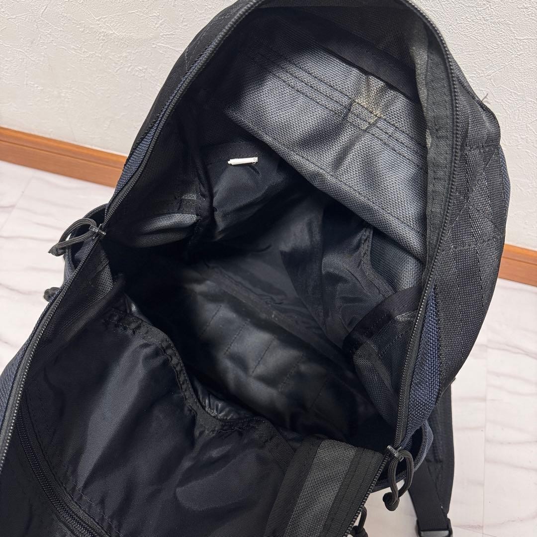 BRIEFING Attack Pack L Size Deep Sea Backpack Navy USA Ballistic Nylon A4 PC
