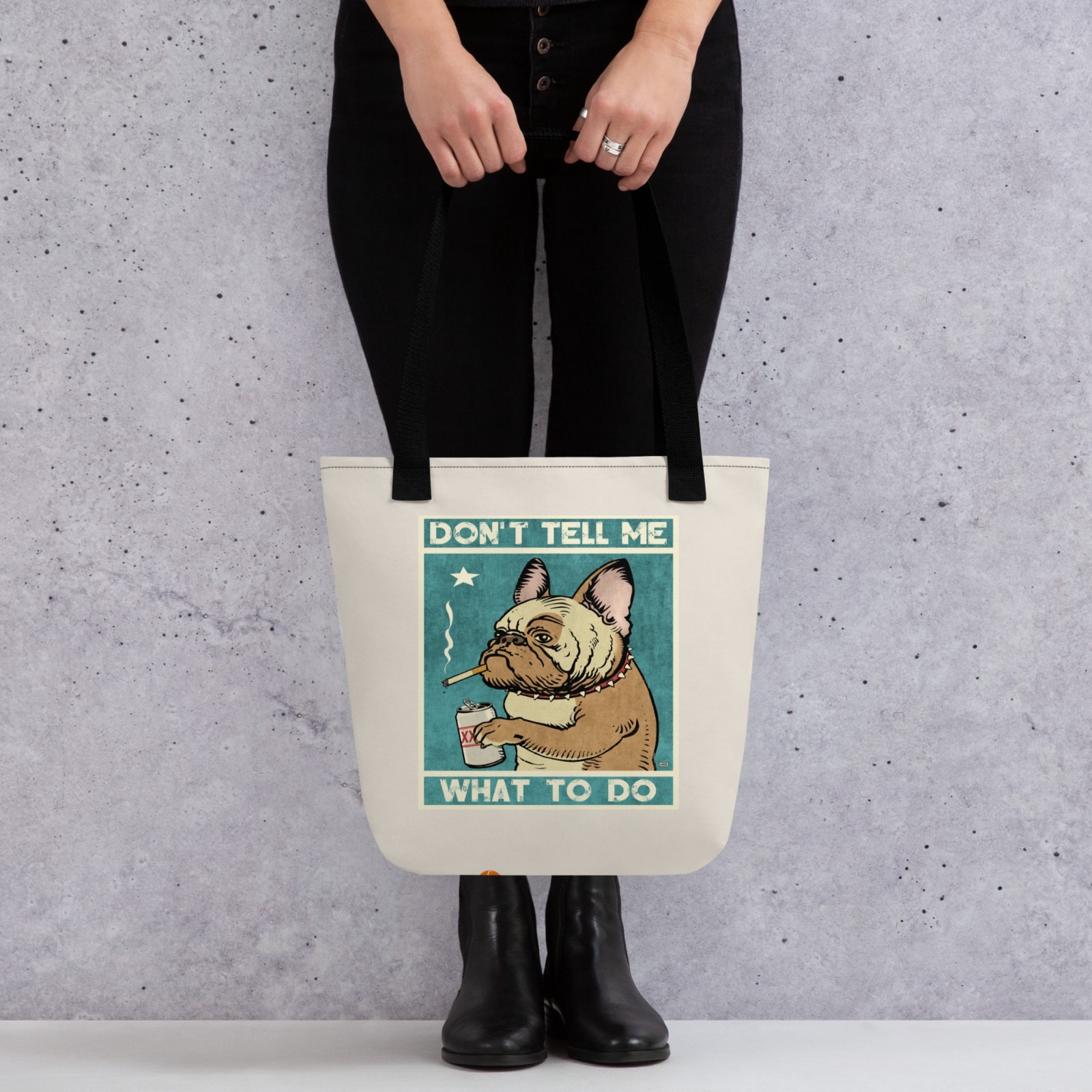 DOGTTITUDE Funny Cute • Tote Bag