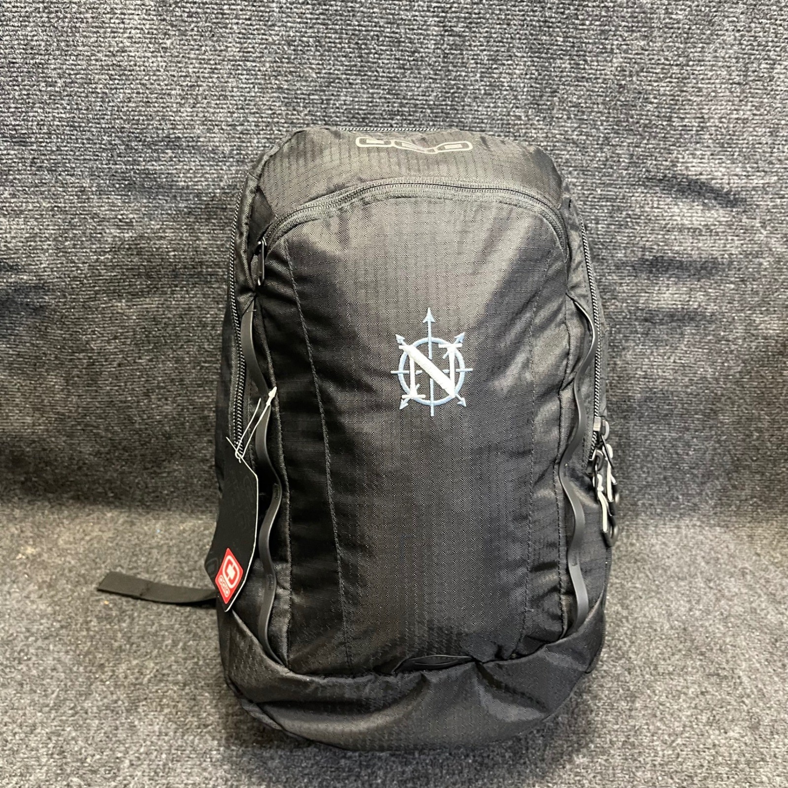 NWT OGIO 411094 TrueNorth Branded Laptop Daypack Work Travel Black Tech Backpack