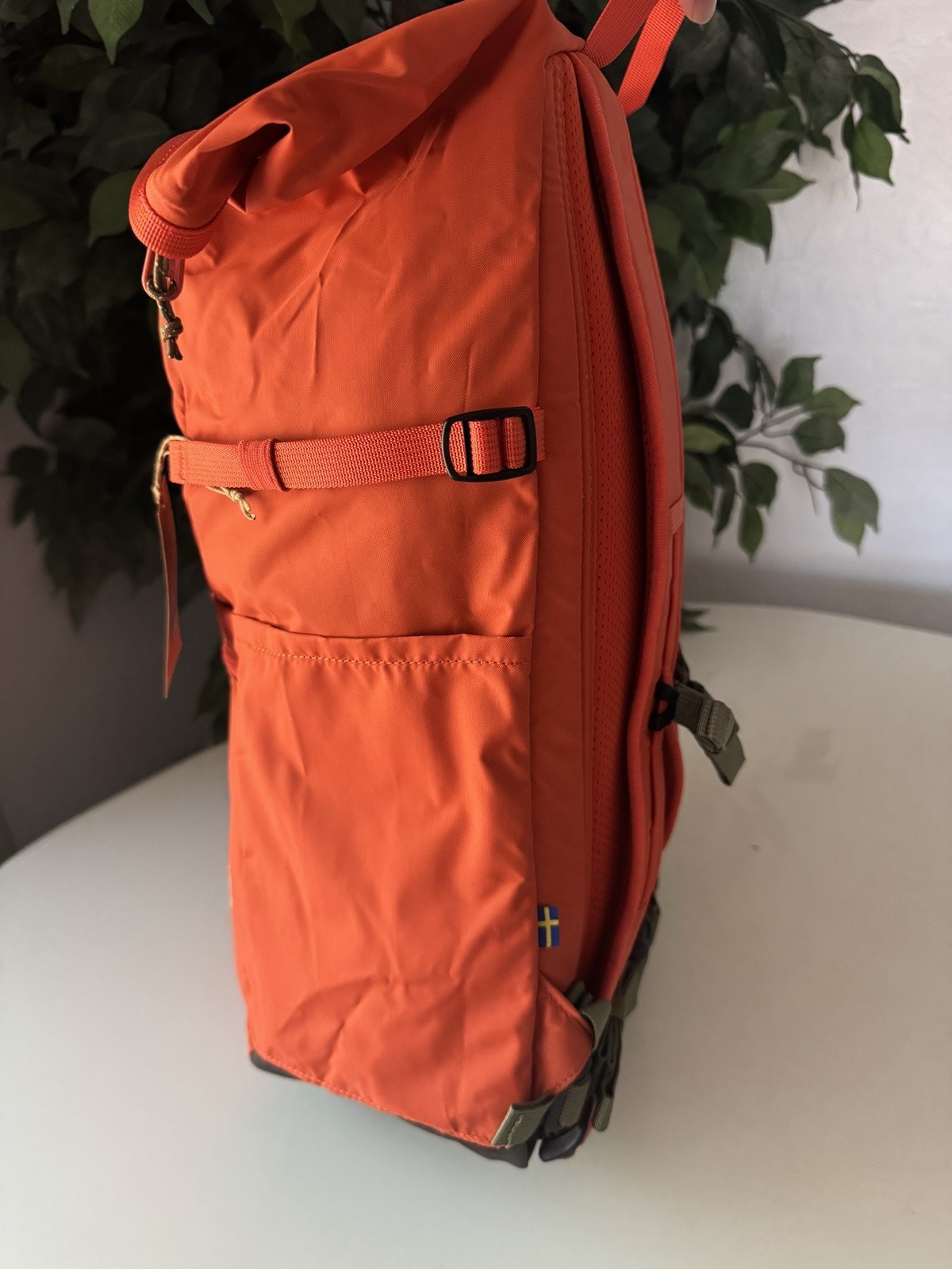 Fjallraven High Coast Foldsack 24 Backpack – Rowan Red – New