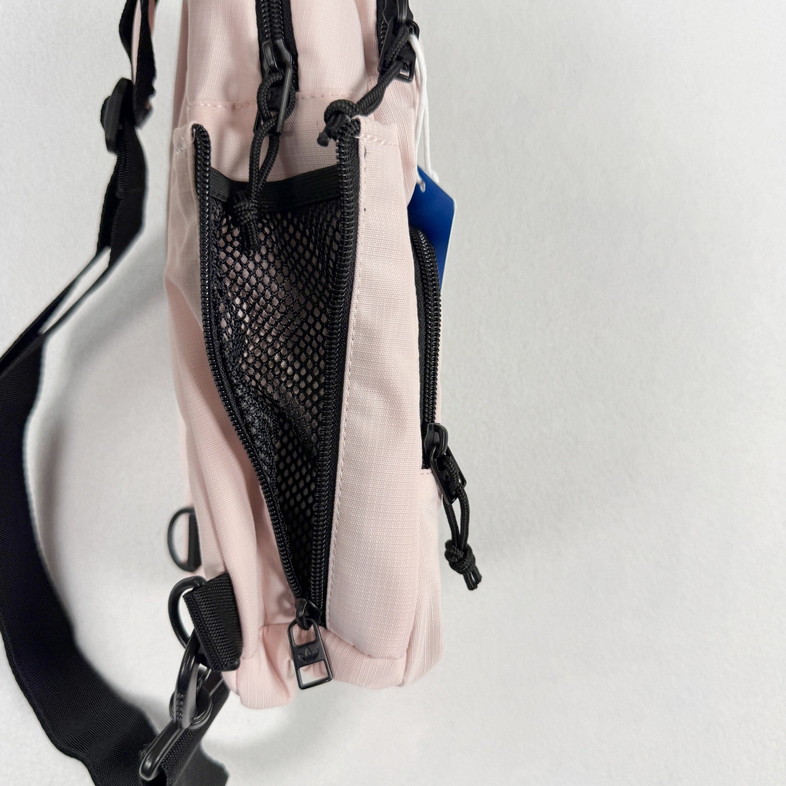 Adidas Utility 4 Sling Crossbody Bag Size Sandy Pink / Black NEW