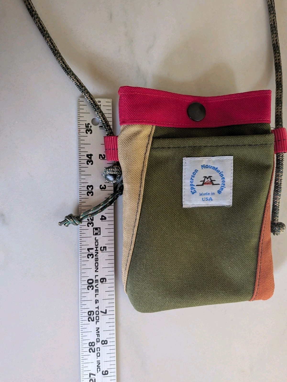 EPPERSON MOUNTAINEERING Sacoche Shoulder Bag Crossbody Cord Strap MultiColor EUC