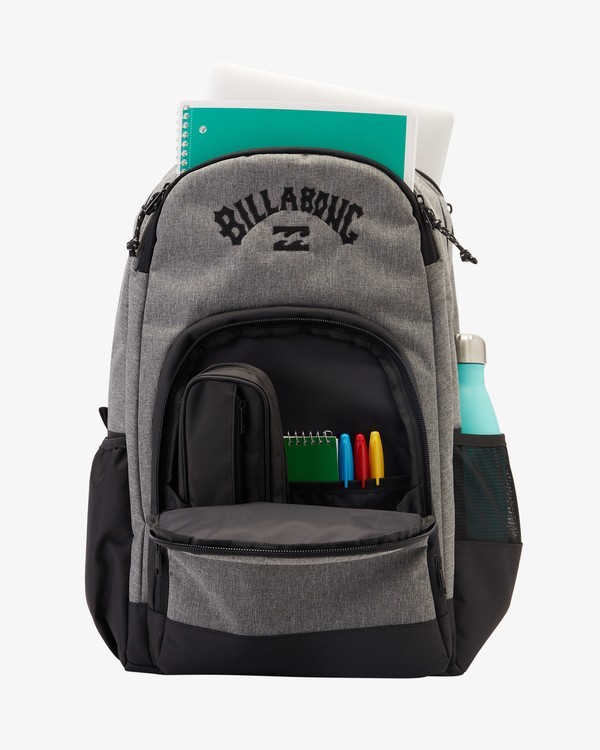 Billabong Command 29L Large Backpack Heather Gray NWT