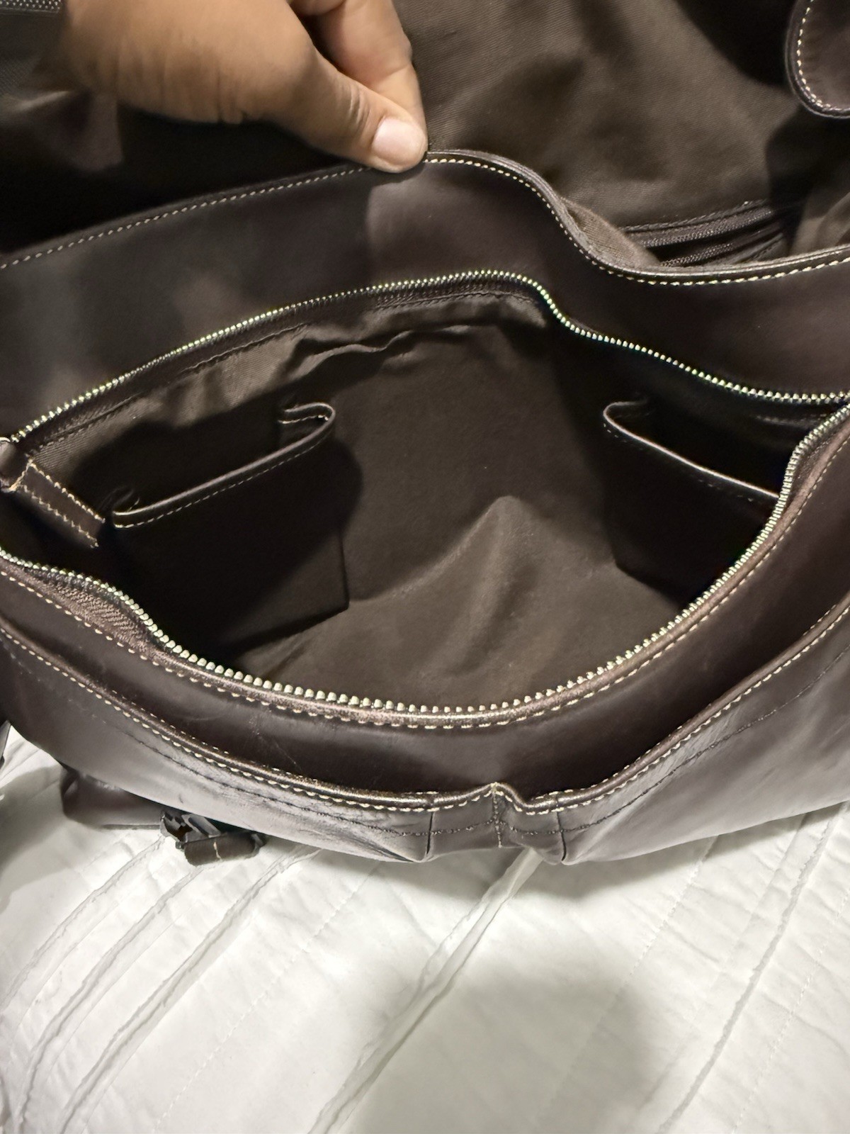 Coach Leather Classic Legacy Satchel/Messenger bag