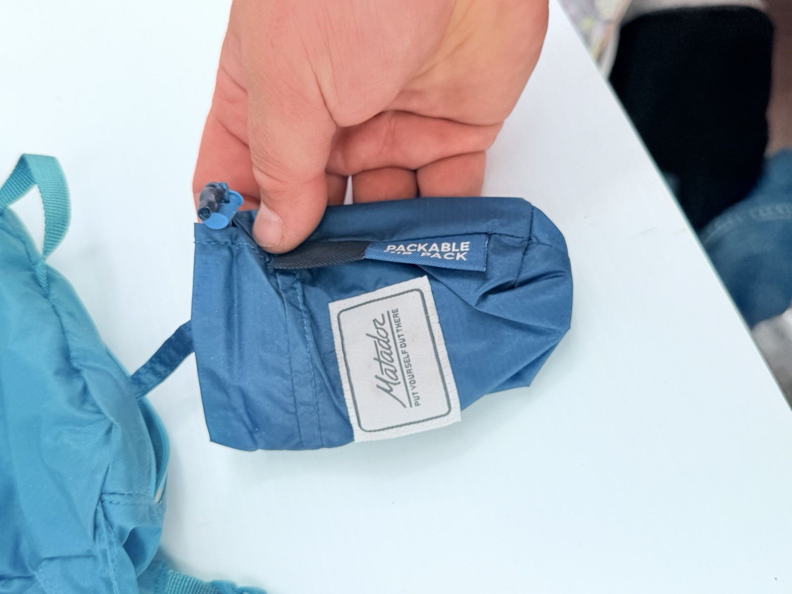 Matador On-Grid Packable Hip Pack 2L Teal Green Durable Cordura Travel Fanny Bag
