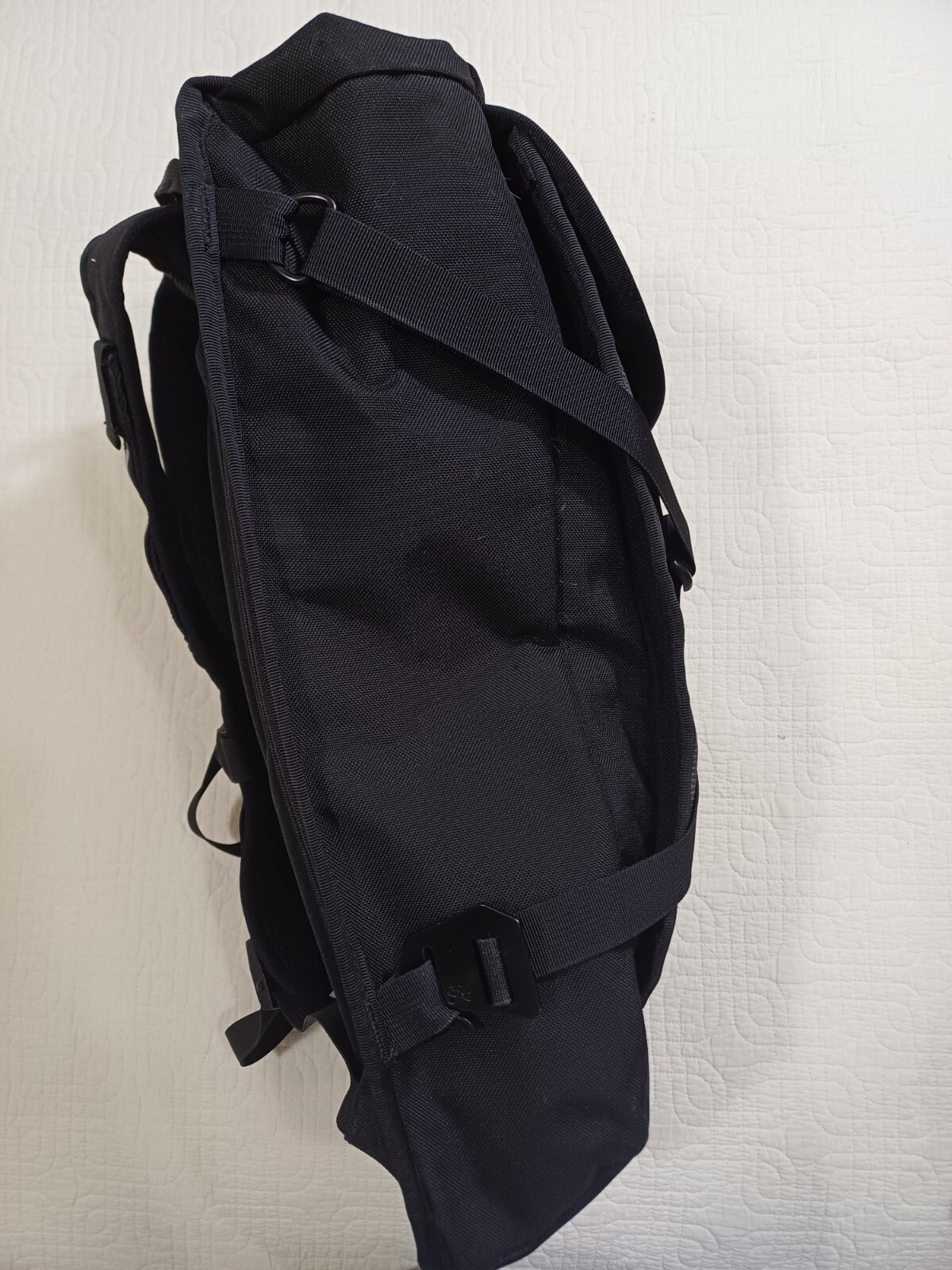 Chrome Industries Bravo Backpack Black Gray Roll Top Waterproof Bike Courier