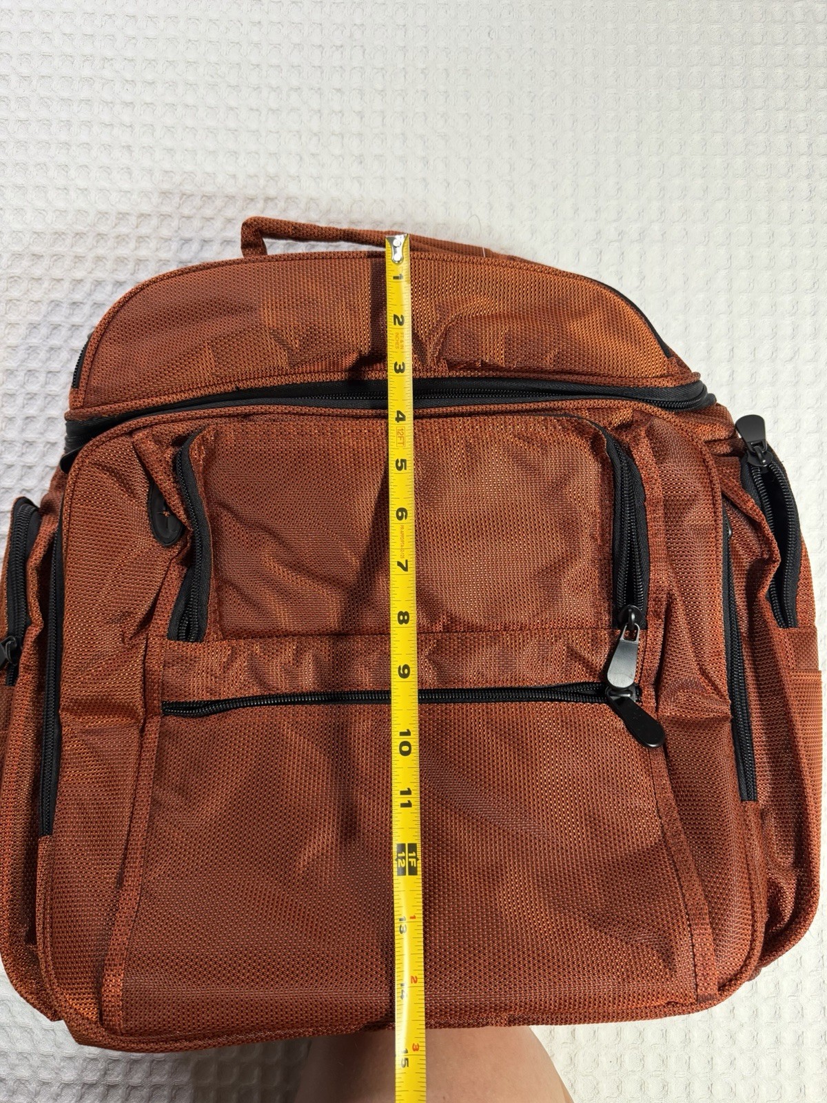 Port Authority Orange Backpack 15,5×16,5×5