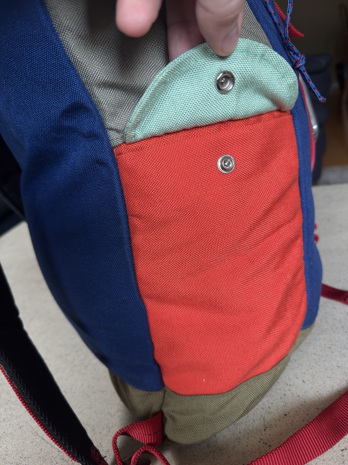 Epperson Mountaineering Large Climb Pack 19x12x6 Multi Color Block Made In USA