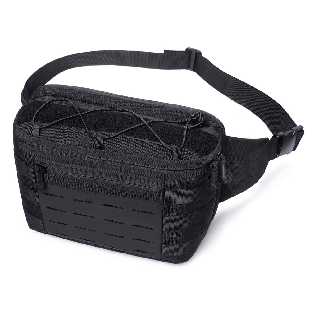 Tactical Sling Chest Crossbody Fanny Pack Bag Cycling Hiking Shoulder Backpack