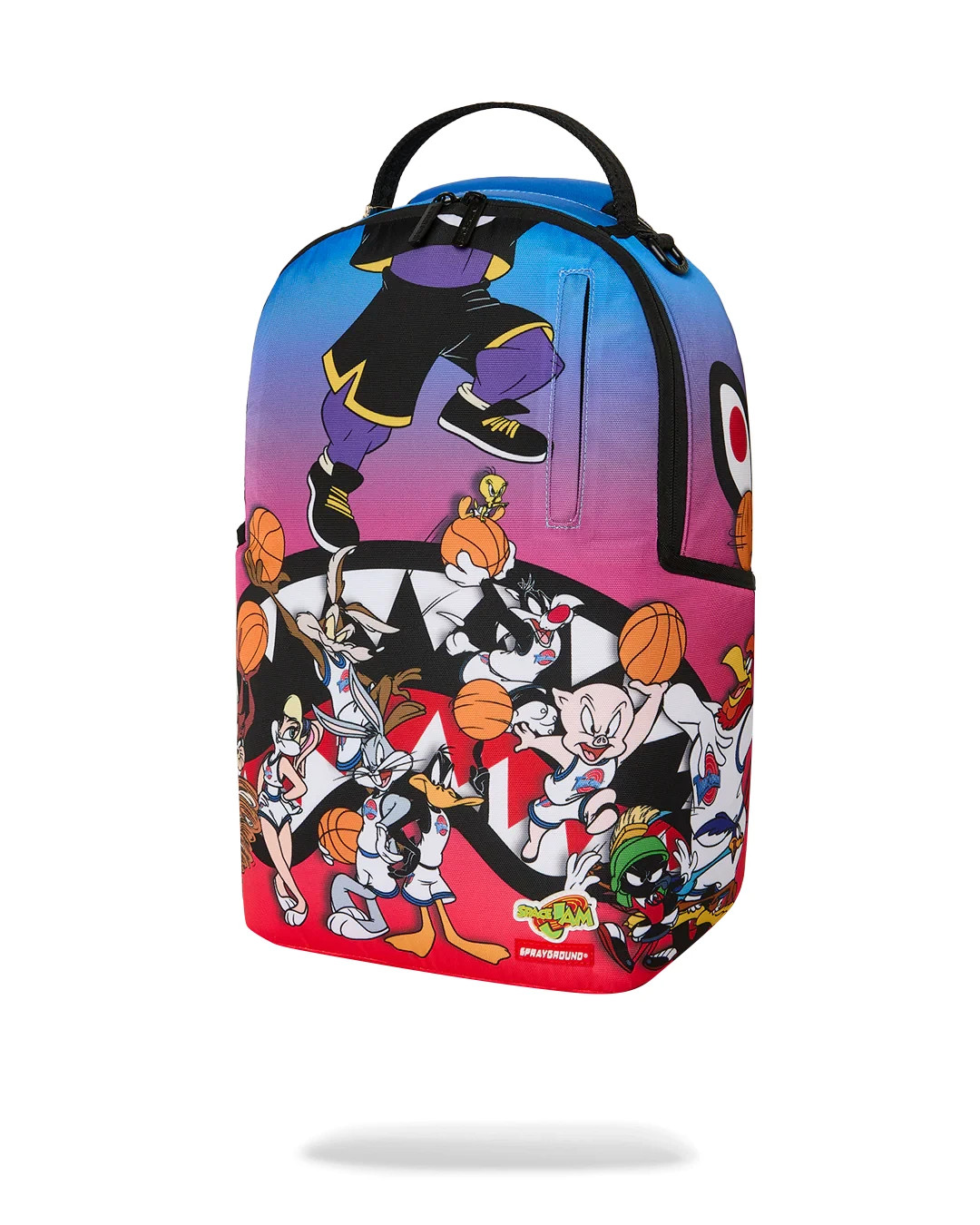 Sprayground SPACE JAM Slam Dunk Backpack🔥New Black Bookbag Kids School Bag