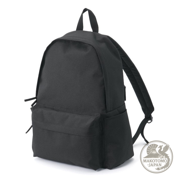 MUJI Water-Repellent Rucksack Lightweight Shoulder Relief Black 17x13x6in 20L